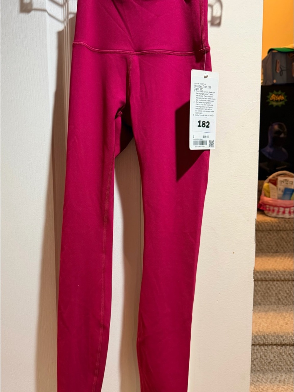 lululemon athletica Hot Pink Active Leggings